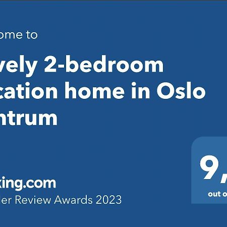 Lovely 2-Bedroom Vacation Home In Oslo ! Luaran gambar